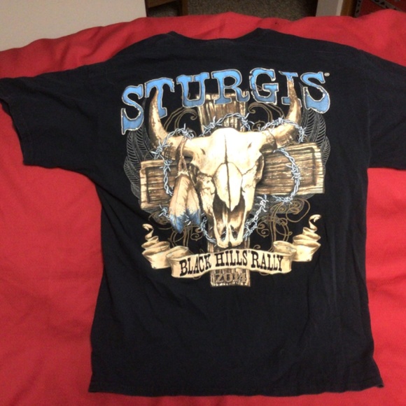 STURGIS biker tshirt - Picture 2 of 2